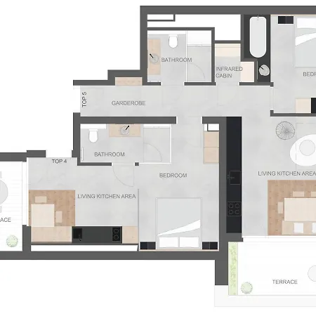 דירה Lebe'oetz - Ferienapartmenthaus Im Zentrum Von אוץ