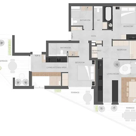 Lebe'oetz - Ferienapartmenthaus Im Zentrum Von דירה *