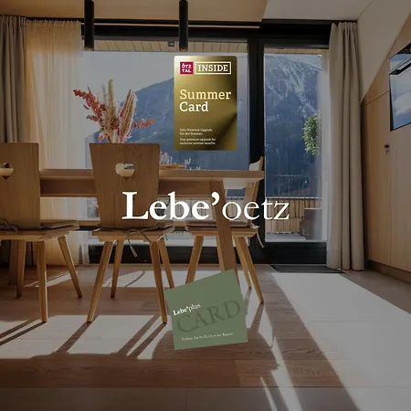Lebe'oetz - Ferienapartmenthaus Im Zentrum Von