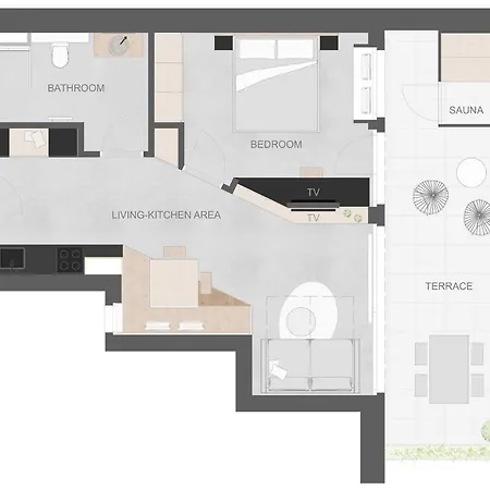 Apartman Lebe'oetz - Ferienapartmenthaus Im Zentrum Von