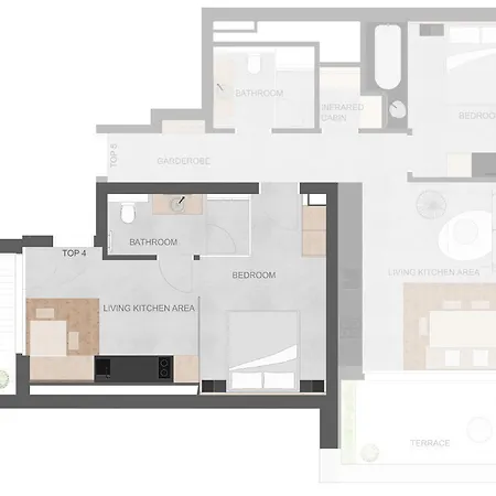 Apartman Lebe'oetz - Ferienapartmenthaus Im Zentrum Von *